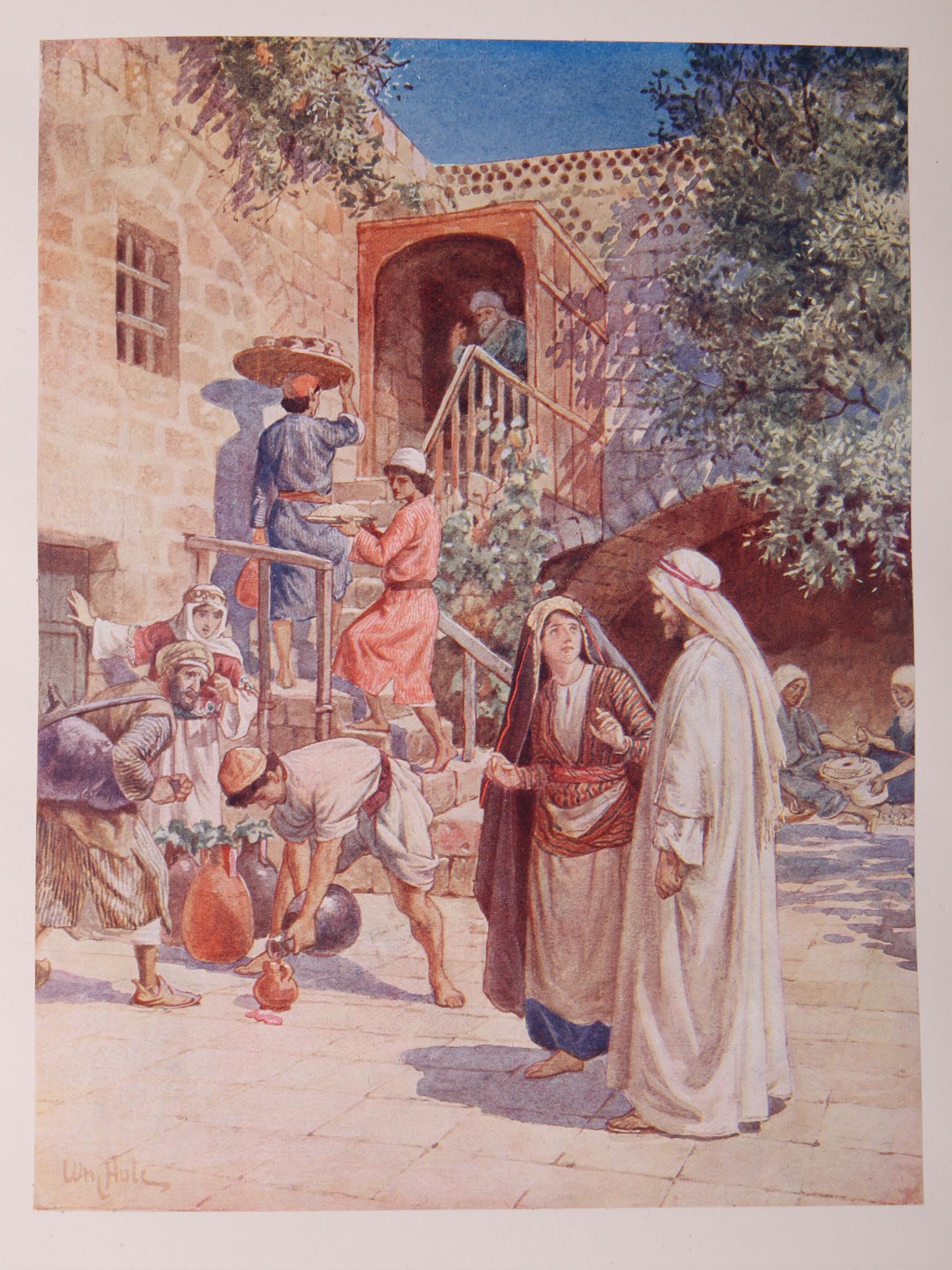 THE LIFE OF JESUS OF NAZARETH BY WILLIAM HOLE PIC-8
